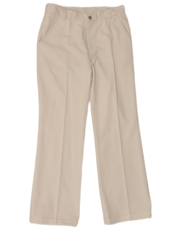 Pantalón chino recto Energie para mujer W36 L33 Poliéster blanco