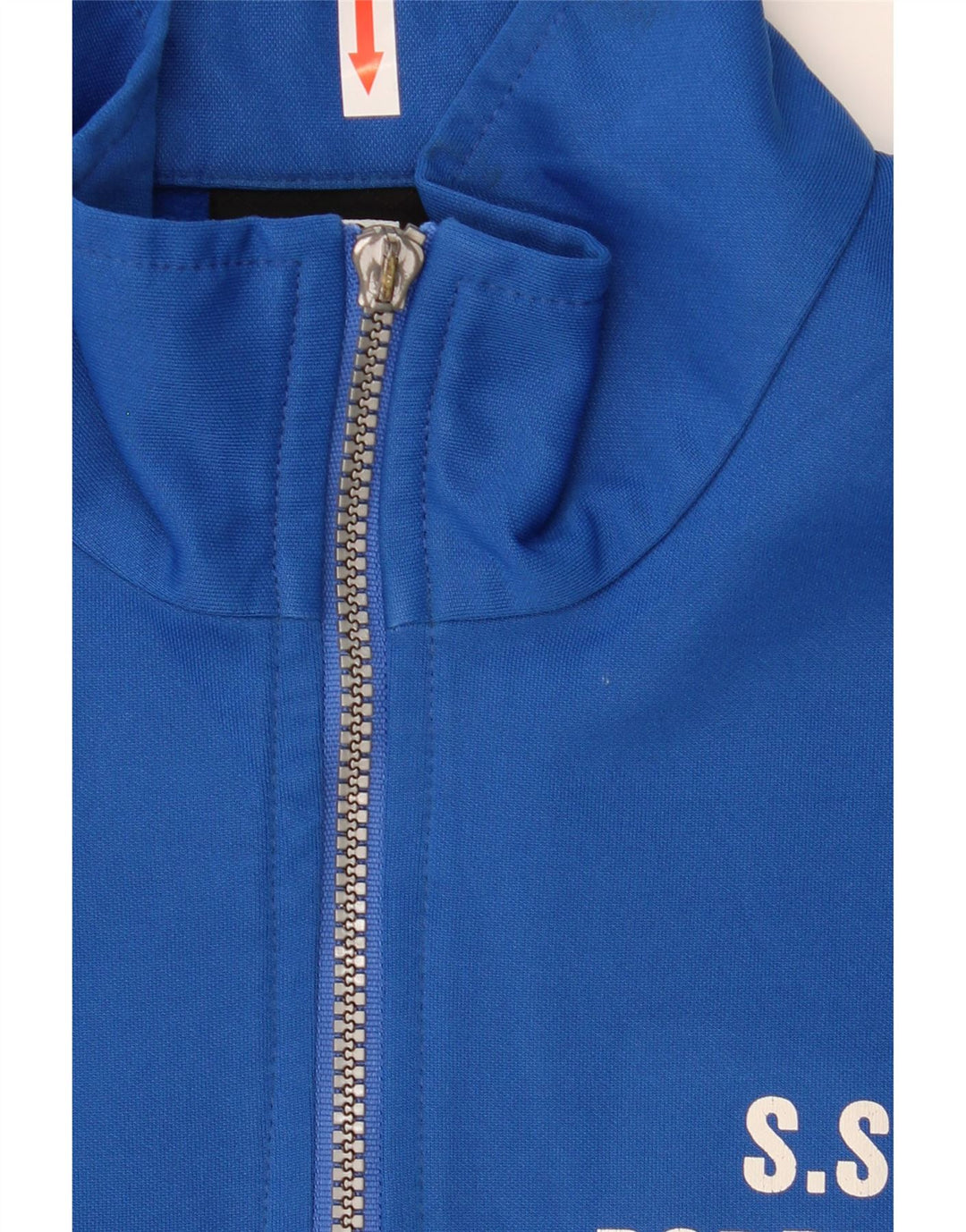 Errea Mens Zip Neck Jersey Chándal Top Grande Azul