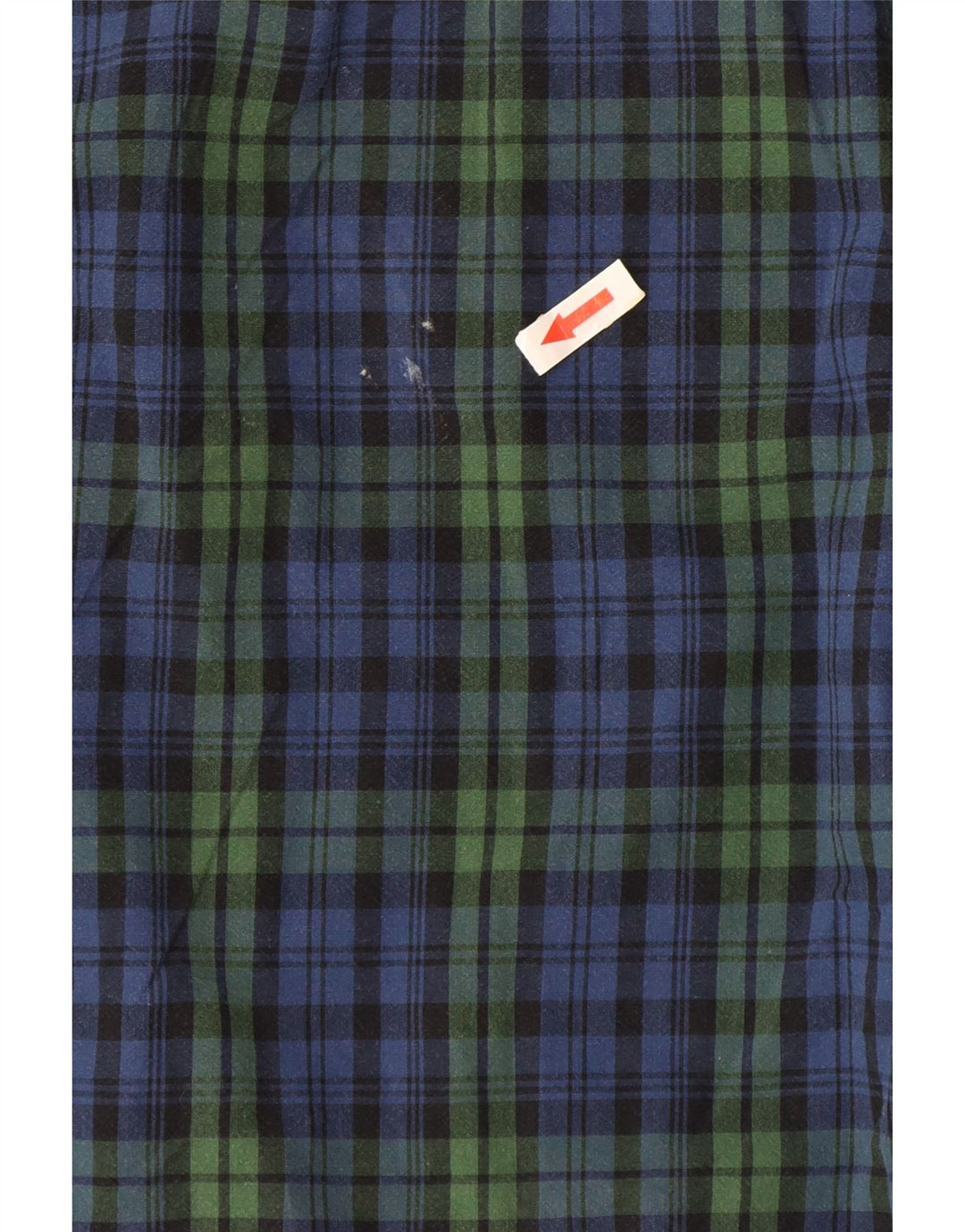 J. Crew Camisa alta de corte entallado para hombre de algodón a cuadros azul marino medio