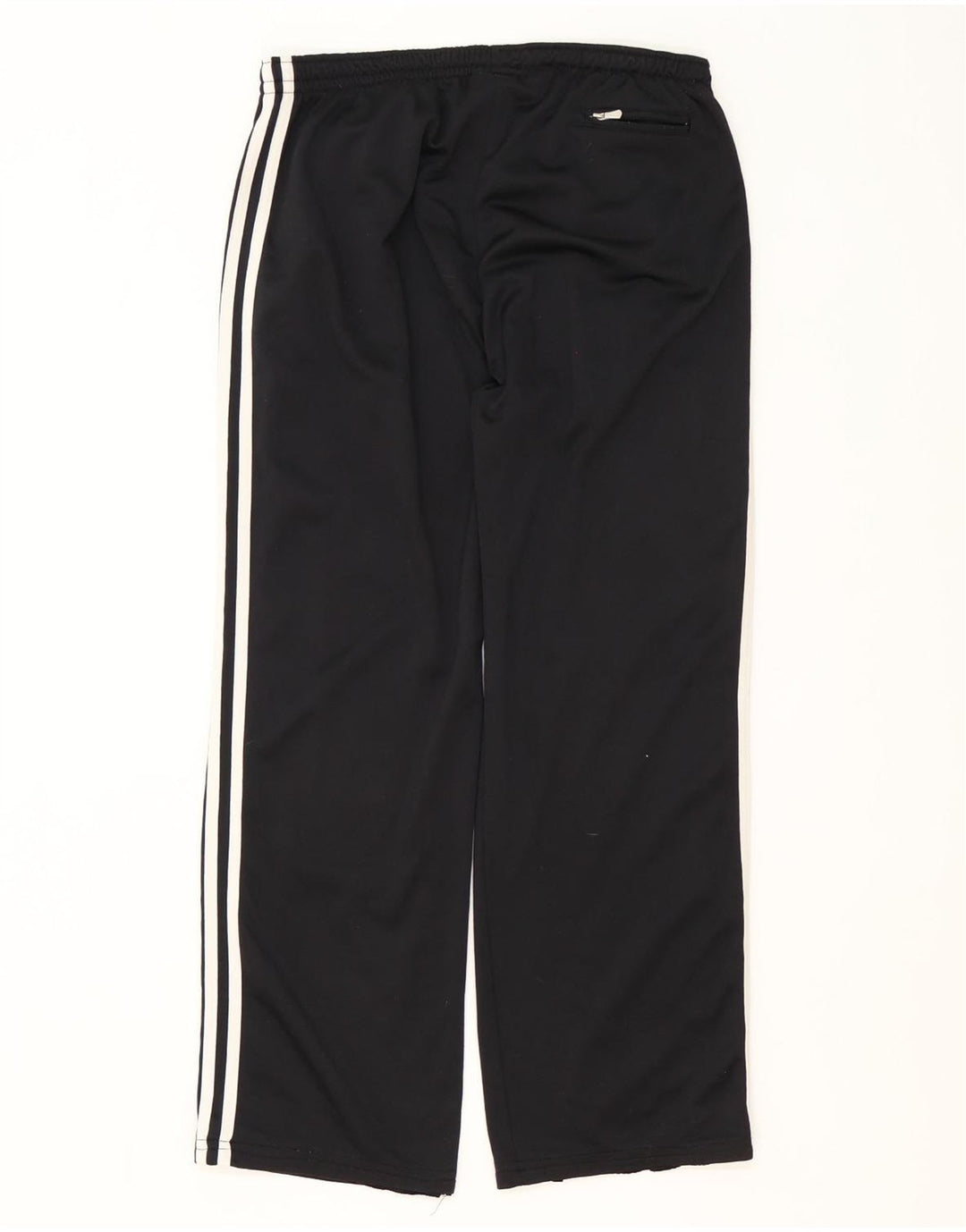 Adidas Pantalones de chándal para hombre UK 40/42 Medium Negro Poliéster