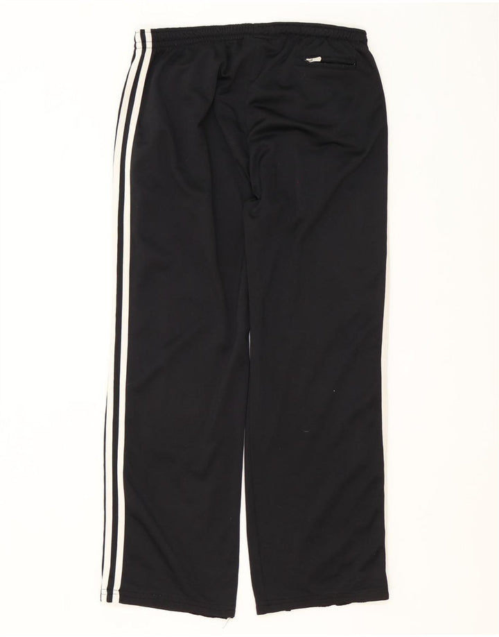 Adidas Pantalones de chándal para hombre UK 40/42 Medium Negro Poliéster