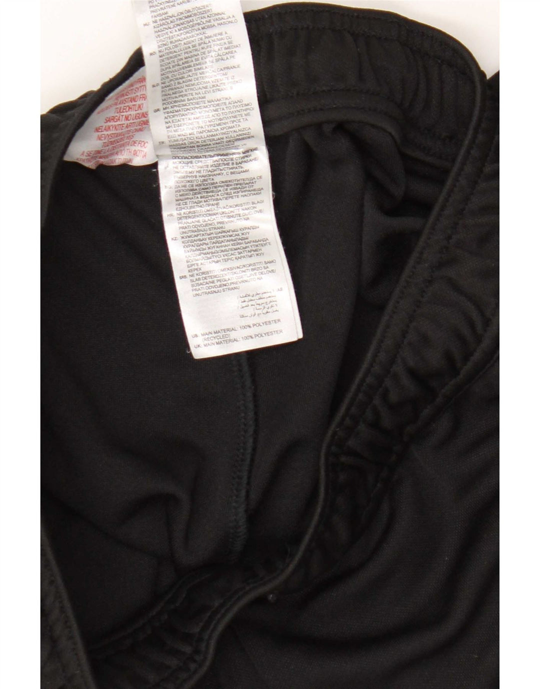 Adidas Pantalones cortos deportivos con gráfico para niños 13-14 años Negro Poliéster