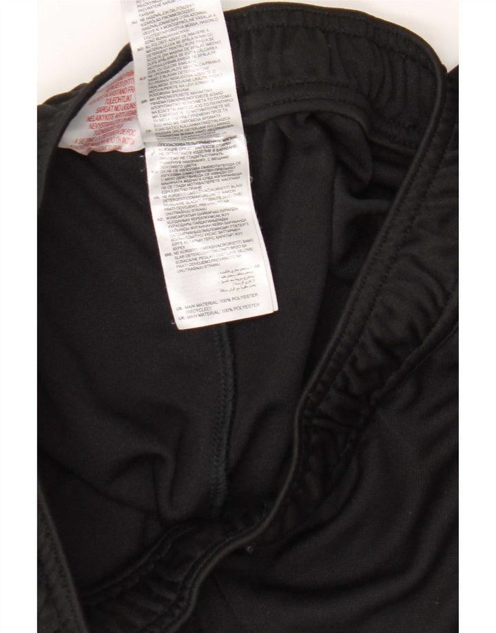 Adidas Pantalones cortos deportivos con gráfico para niños 13-14 años Negro Poliéster
