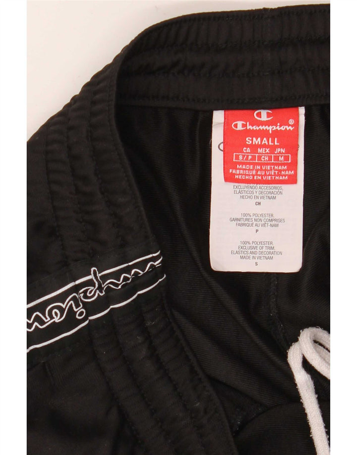 Champion Pantalones De Chándal Gráficos Para Hombre Pequeños Poliéster Negro