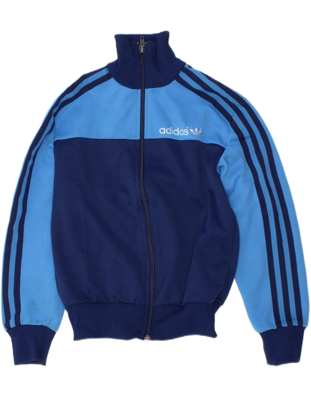 ADIDAS Chaqueta de chándal para niño 9-10 años Azul marino Colorblock