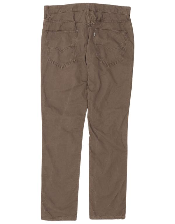 Pantalones chinos rectos Levi's para hombre W34 L32 Algodón gris
