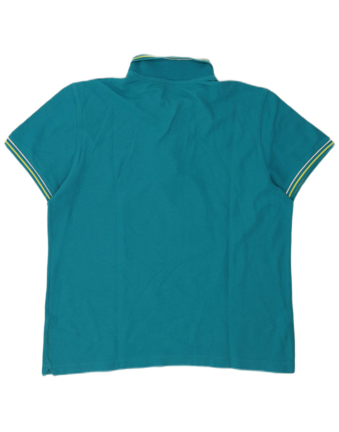 Polo Lotto Hombre Grande A Rayas Azules