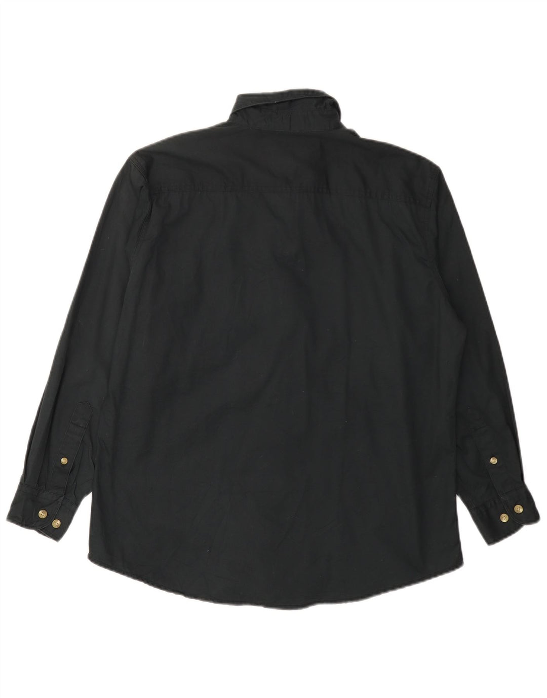 LEE Camisa extragrande para mujer UK 44 Mediana Algodón negro