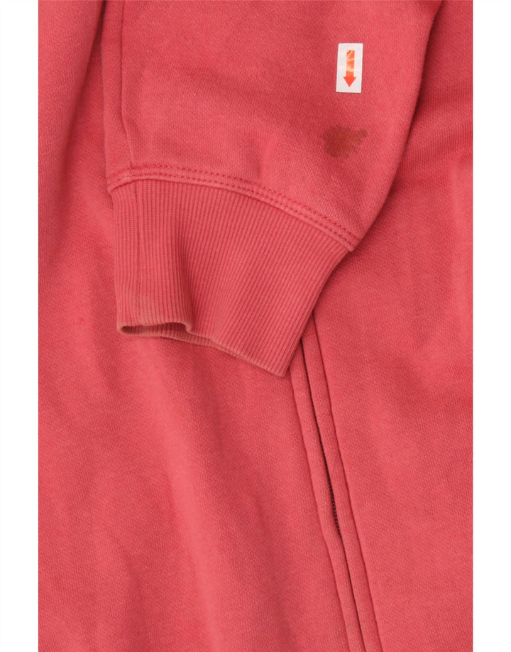 CHAMPION Chaqueta de chándal para mujer UK 10 Small Pink Cotton