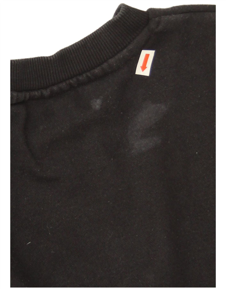 Nike - Sudadera extragrande con estampado gráfico para niñas de 12 a 13 años, talla grande, color negro
