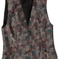 Chaleco Christian Mujer IT 46 Grande Multicolor Moteado