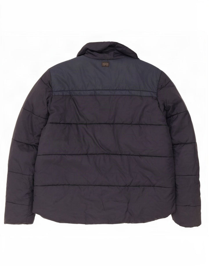 G-Star Chaqueta acolchada para hombre UK 44 2XL Azul marino Poliéster