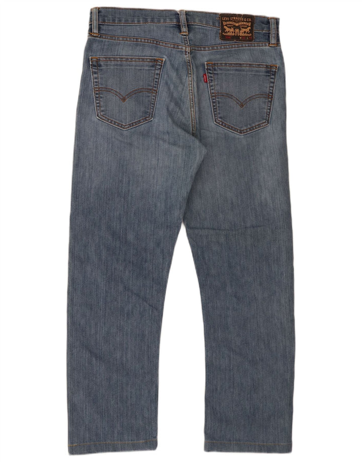 Levi's Hombre 504 Vaqueros Rectos W33 L27 Algodón Azul