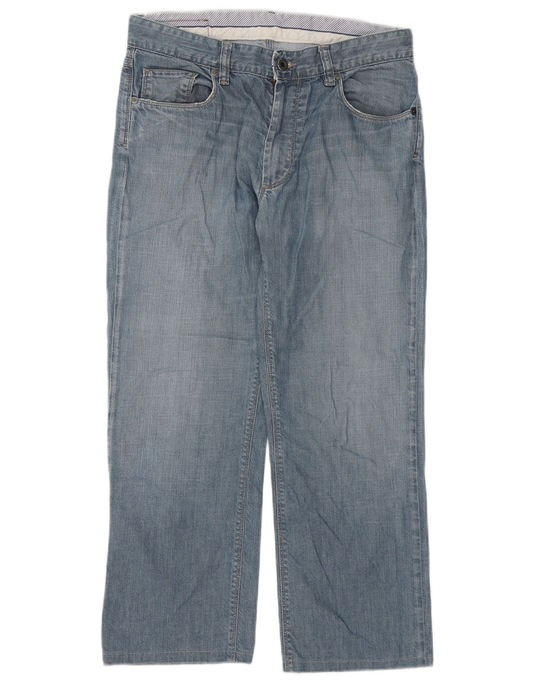 Vaqueros Massimo Dutti Mujer Rectos W34 L26 Azul