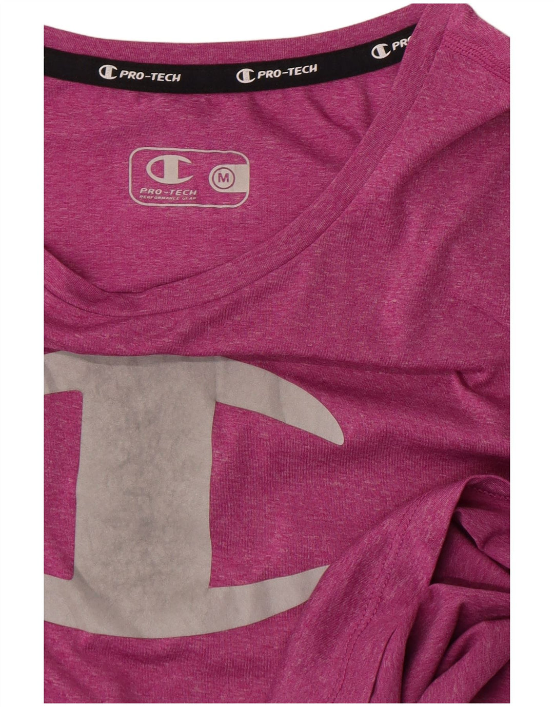 Champion Camiseta gráfica para mujer Top UK 12 Medium Pink