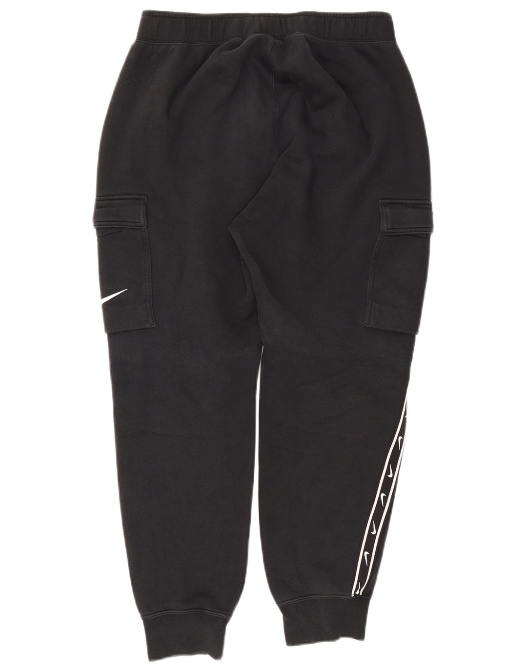 NIKE Hombre Graphic Cargo Chándal Pantalones Joggers Medium Negro Algodón