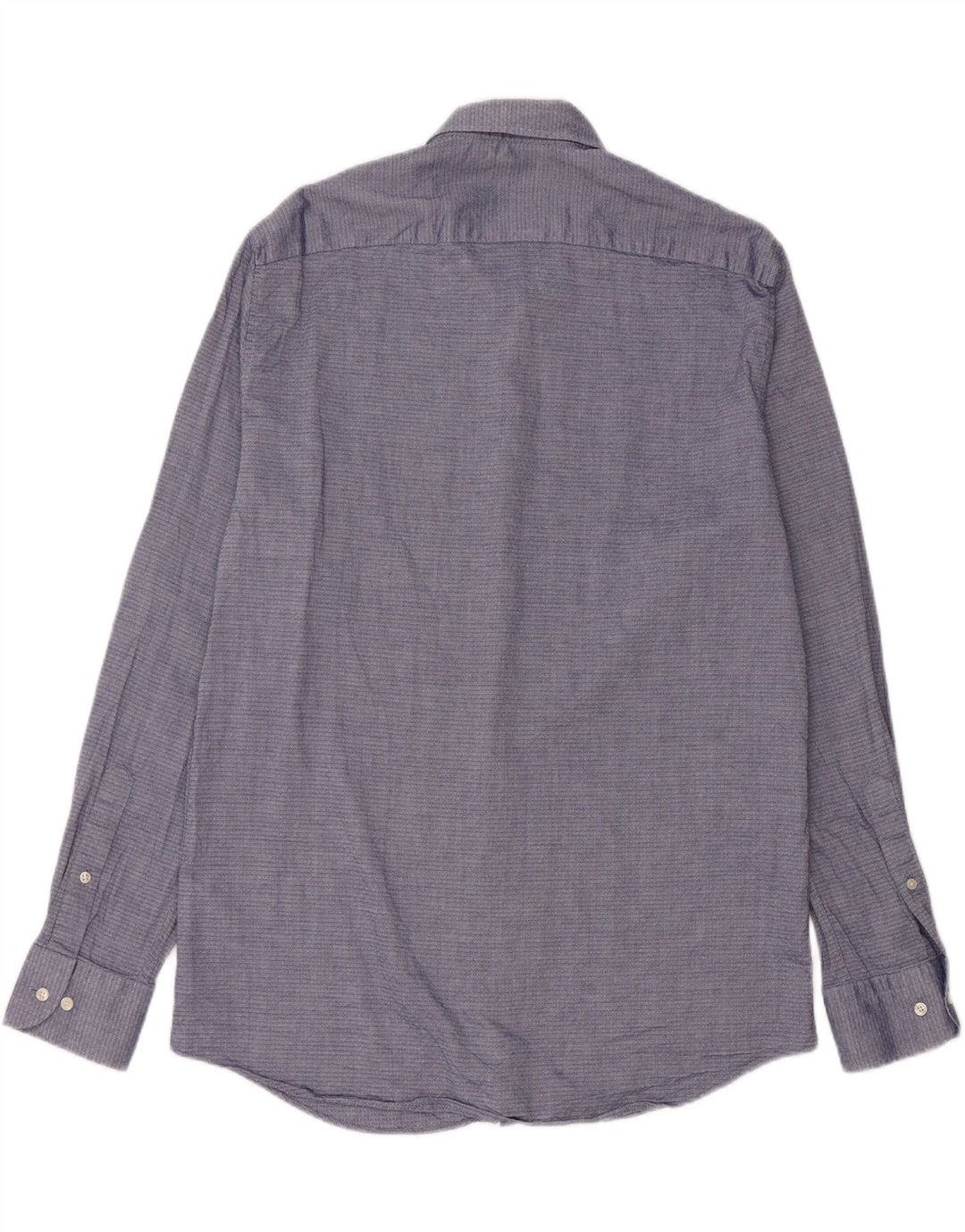 Tommy Hilfiger Camisa para hombre Talla 42 16 1/2 Mediana Azul marino Geométrica