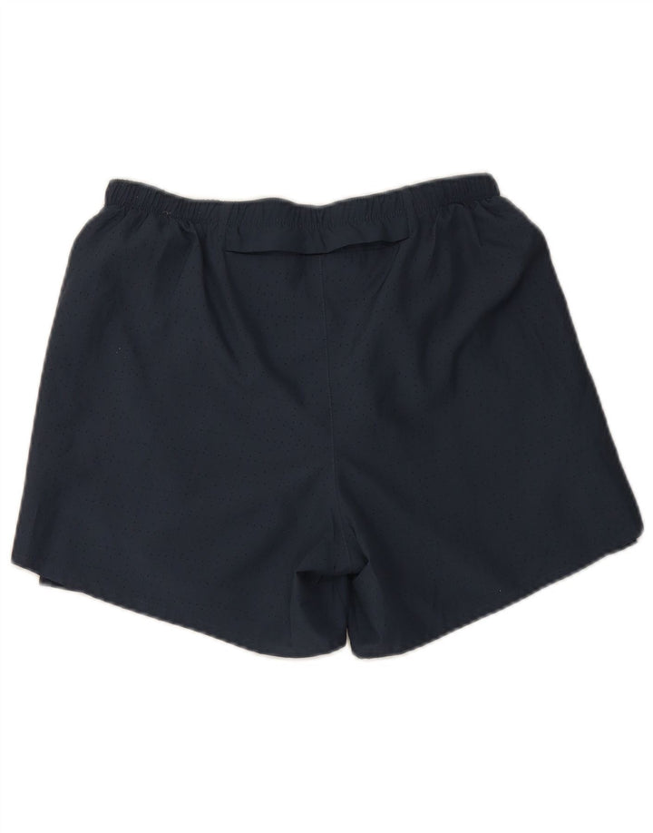 Pantalones cortos deportivos Nike Dri Fit para hombre Poliéster azul marino mediano