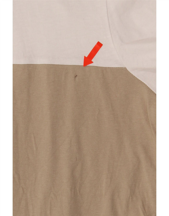 Champion Camiseta para hombre Top Large Blanco Colorblock