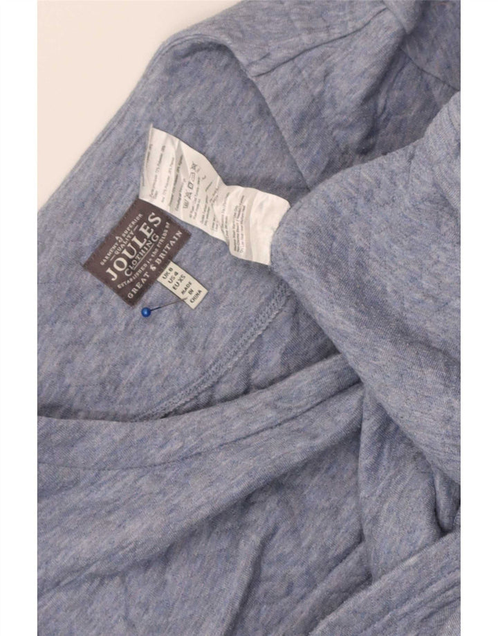 Joules Vestido recto de manga larga para mujer UK 8 Small Poliéster azul