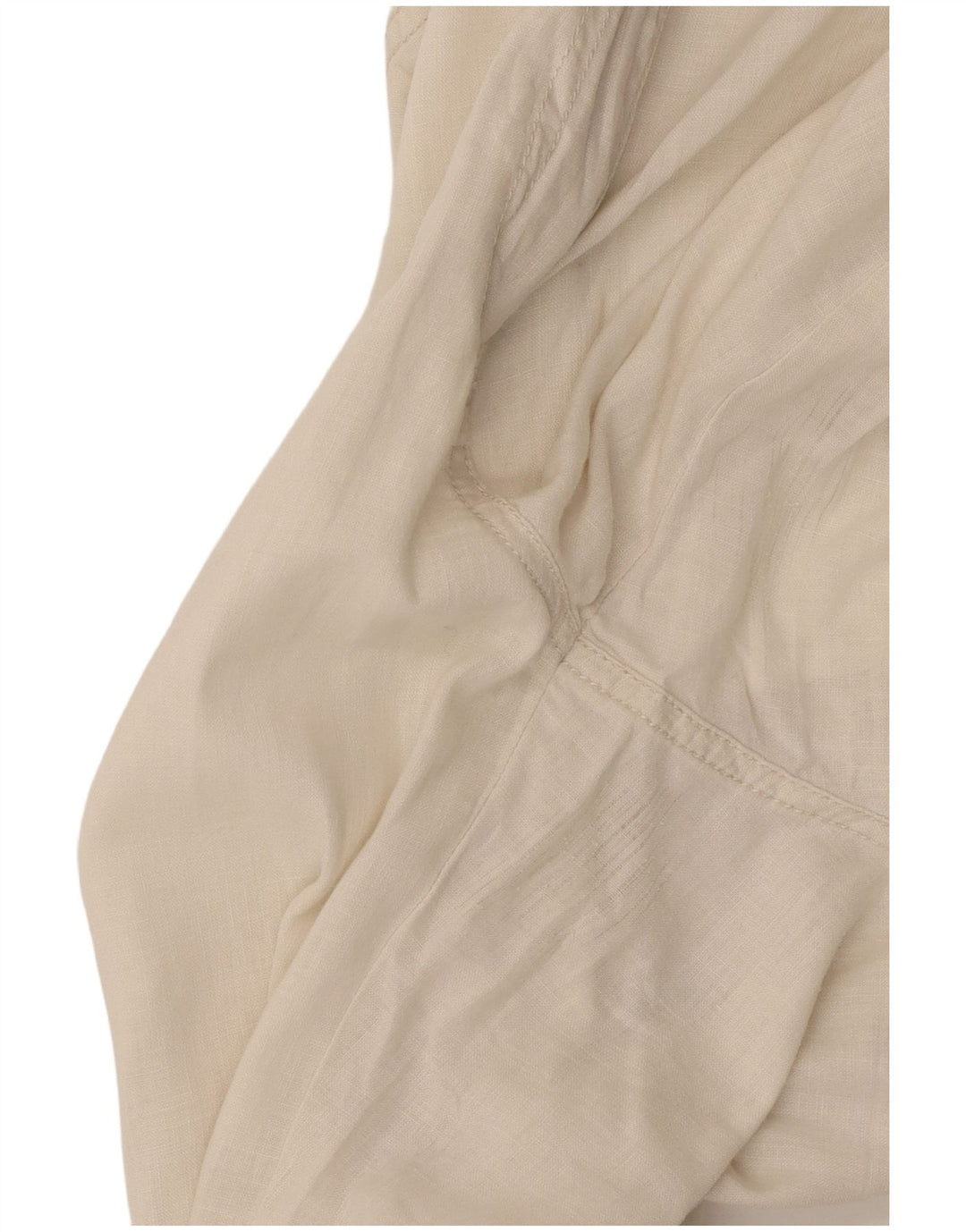 Sergio Tacchini Pantalón Capri Holgado para Mujer Pequeño W30 L22 Beige