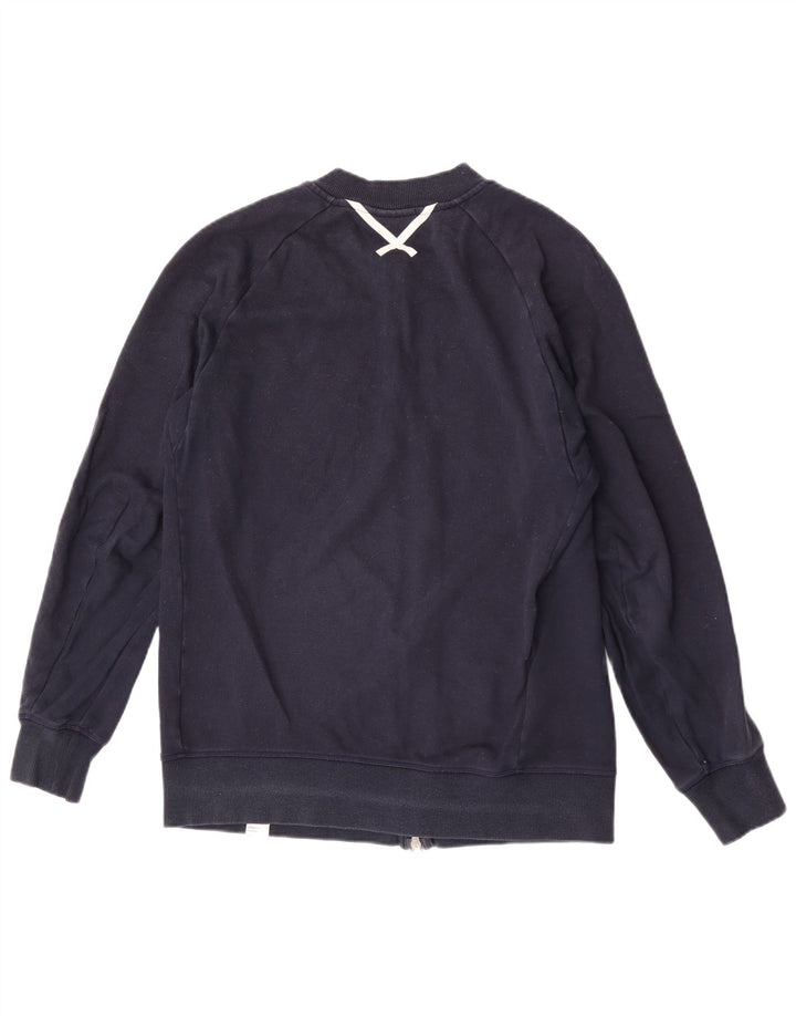 Adidas Hombre Chándal Top Chaqueta Mediano Azul Marino