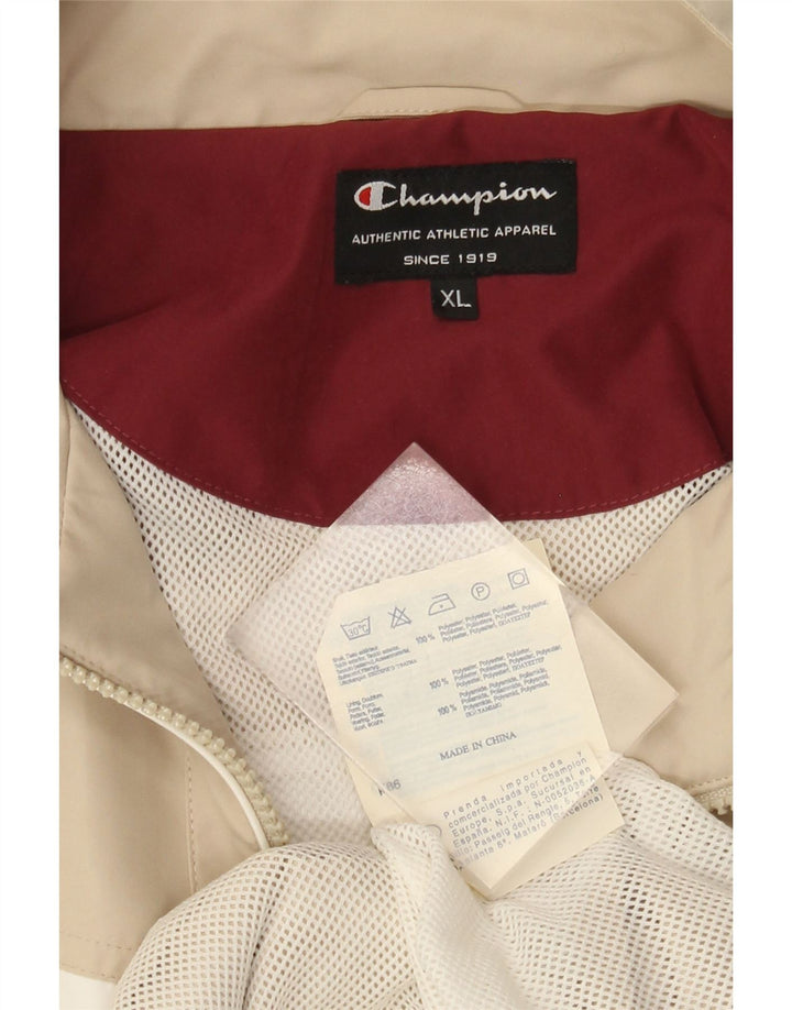 Champion Chaqueta bomber para hombre ES 42 XL Poliéster color beige