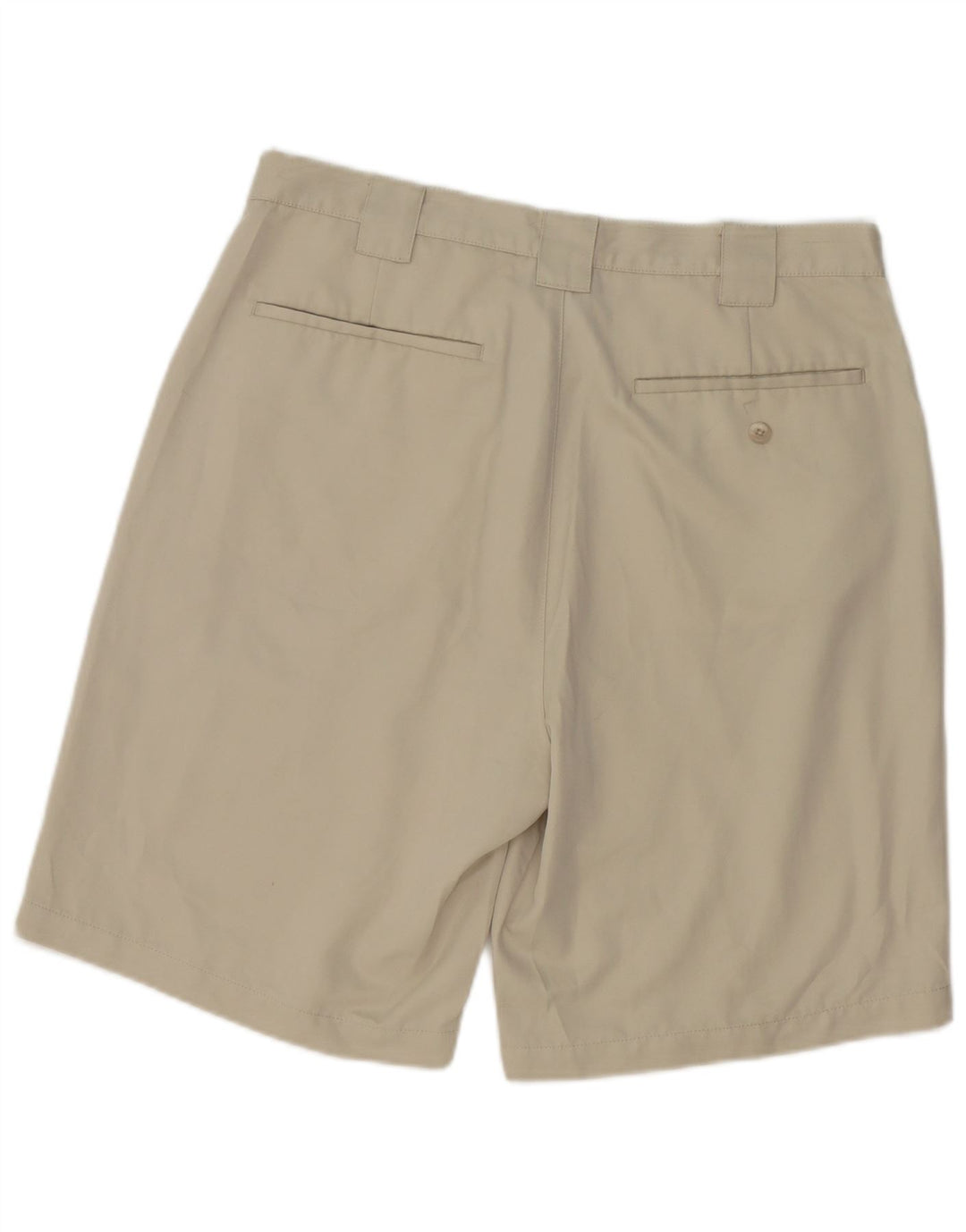 Pantalones cortos chinos Nike para hombre W34 poliéster beige grande