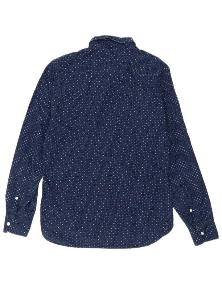 Camisa Levi's Hombre Pequeña Azul Marino Moteada