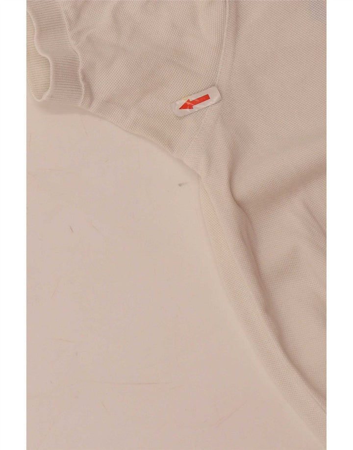 Polo Fred Perry Hombre Pequeño Algodón Blanco