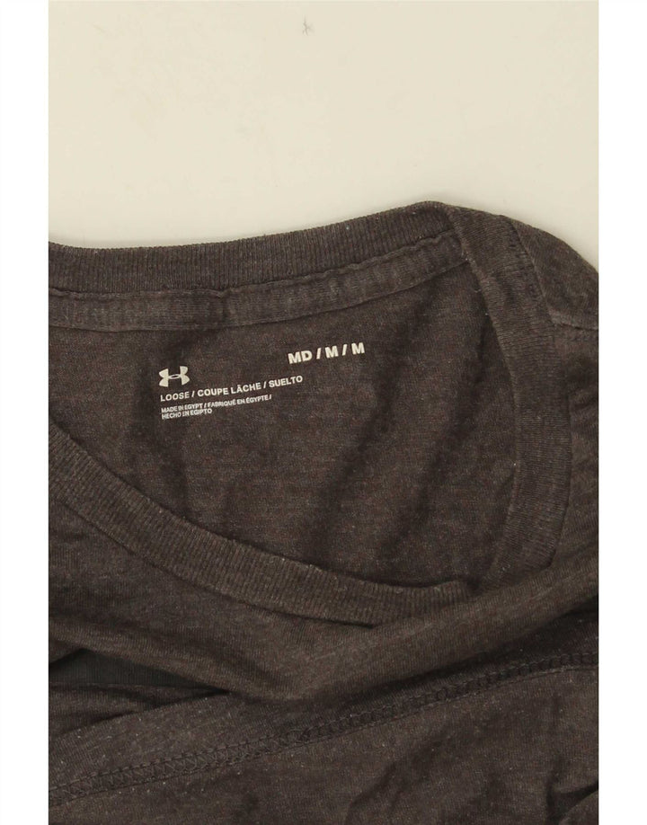 Under Armour Hombre Camiseta Gráfica Top Gris Medio