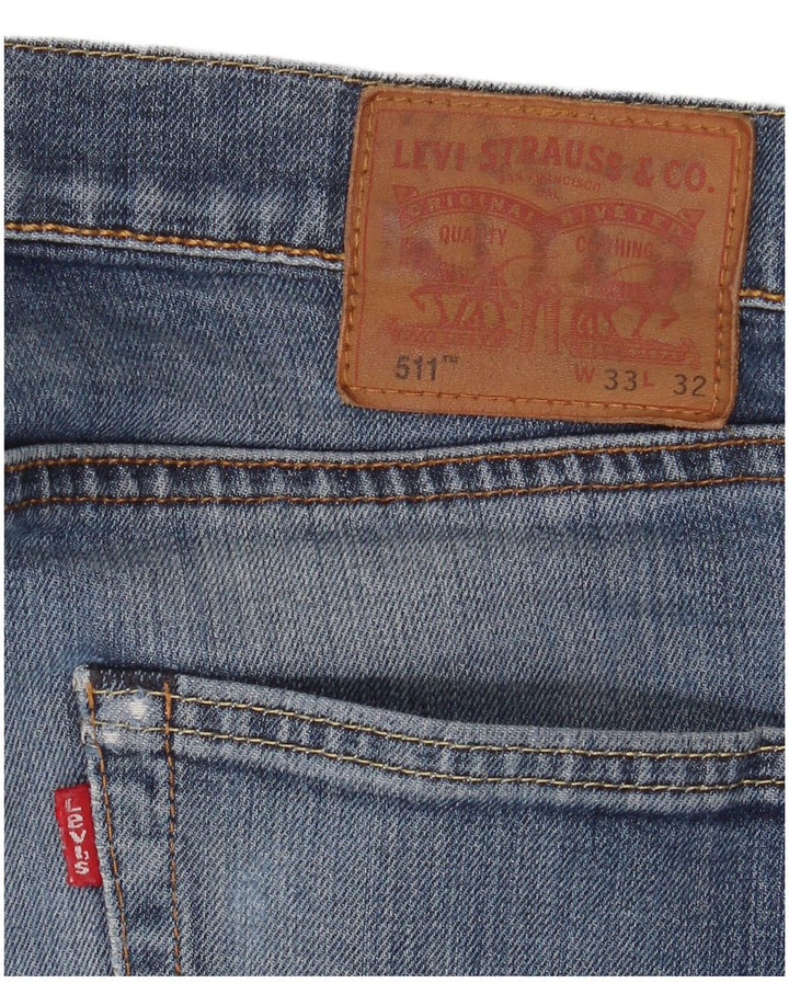 Vaqueros Levi's 511 Slim para hombre W33 L32 Azul