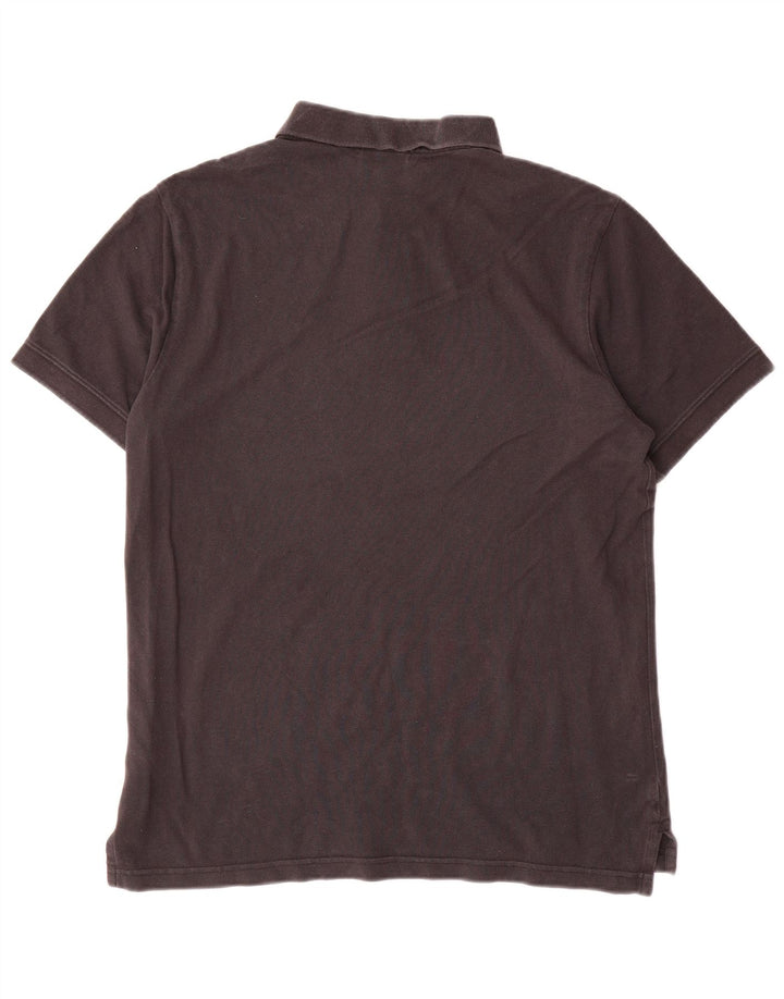 Polo Nike Hombre Algodón Negro Mediano