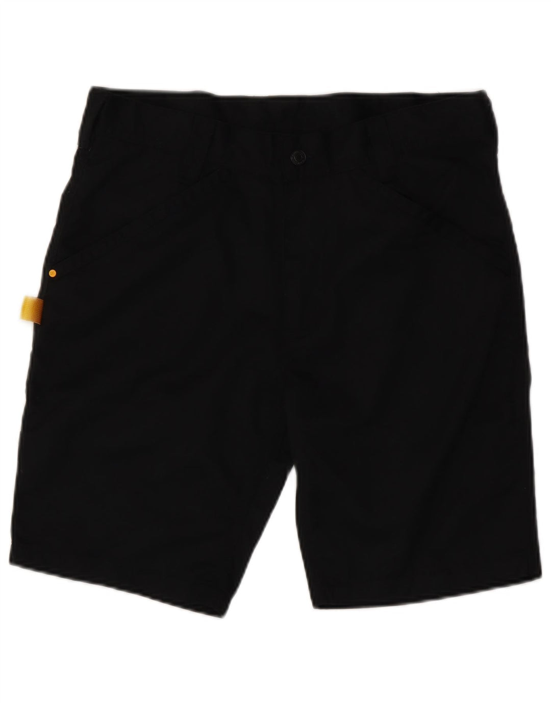 CATERPILLAR Pantalones cortos cargo para hombre W34 Poliéster negro grande