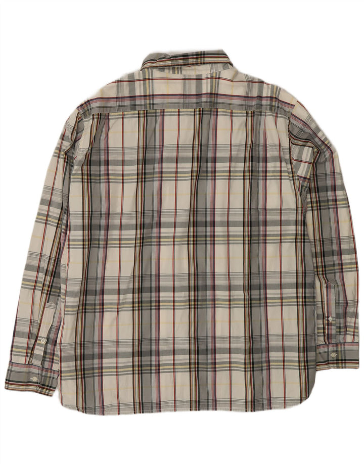 DOCKERS Camisa Hombre 2XL Algodón Cuadros Multicolor