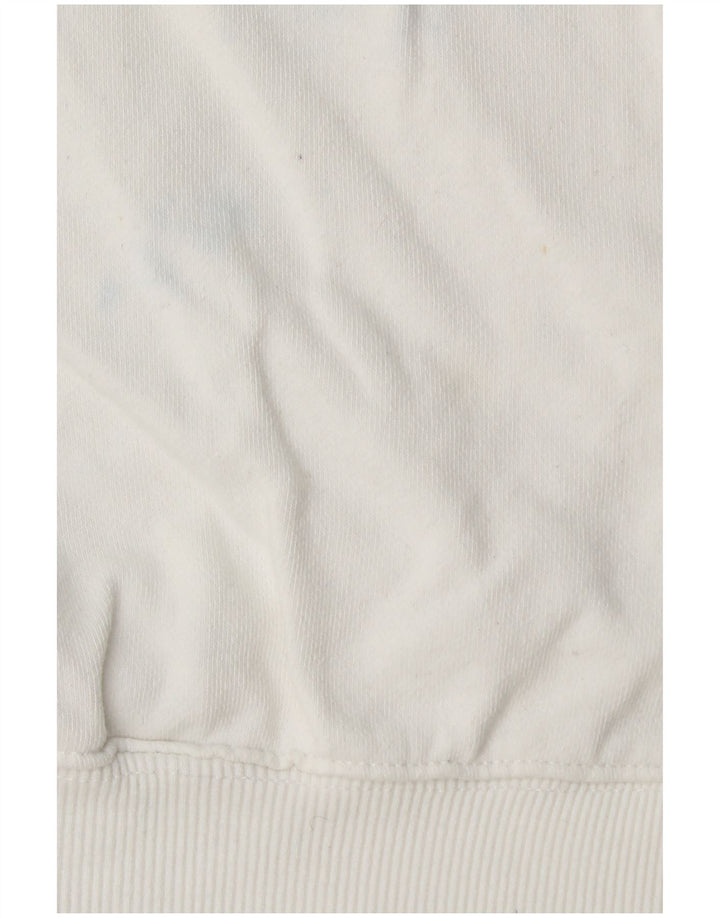 Tommy Hilfiger Sudadera Gráfica para Hombre Jersey Pequeño Algodón Blanco