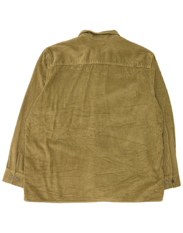 Jack & Jones Hombre Camisa De Pana XL Algodón Caqui