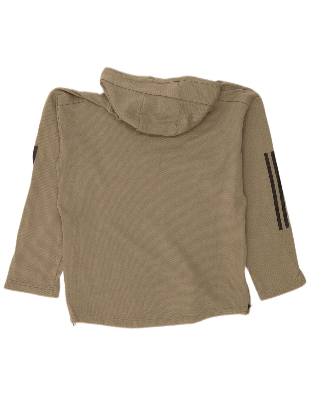 Adidas Hombre Sudadera Con Capucha Jumper Pequeño Caqui