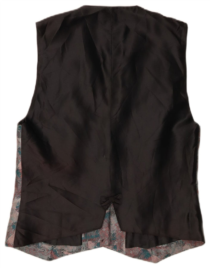Chaleco Christian Mujer IT 46 Grande Multicolor Moteado