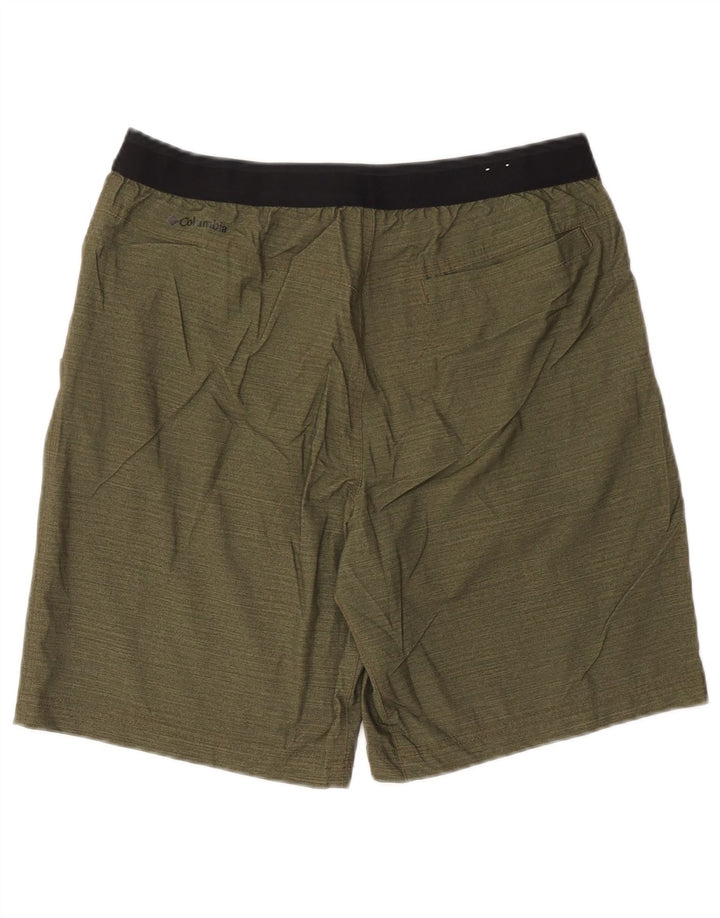 Columbia Shorts deportivos para hombre Poliéster color block medio caqui