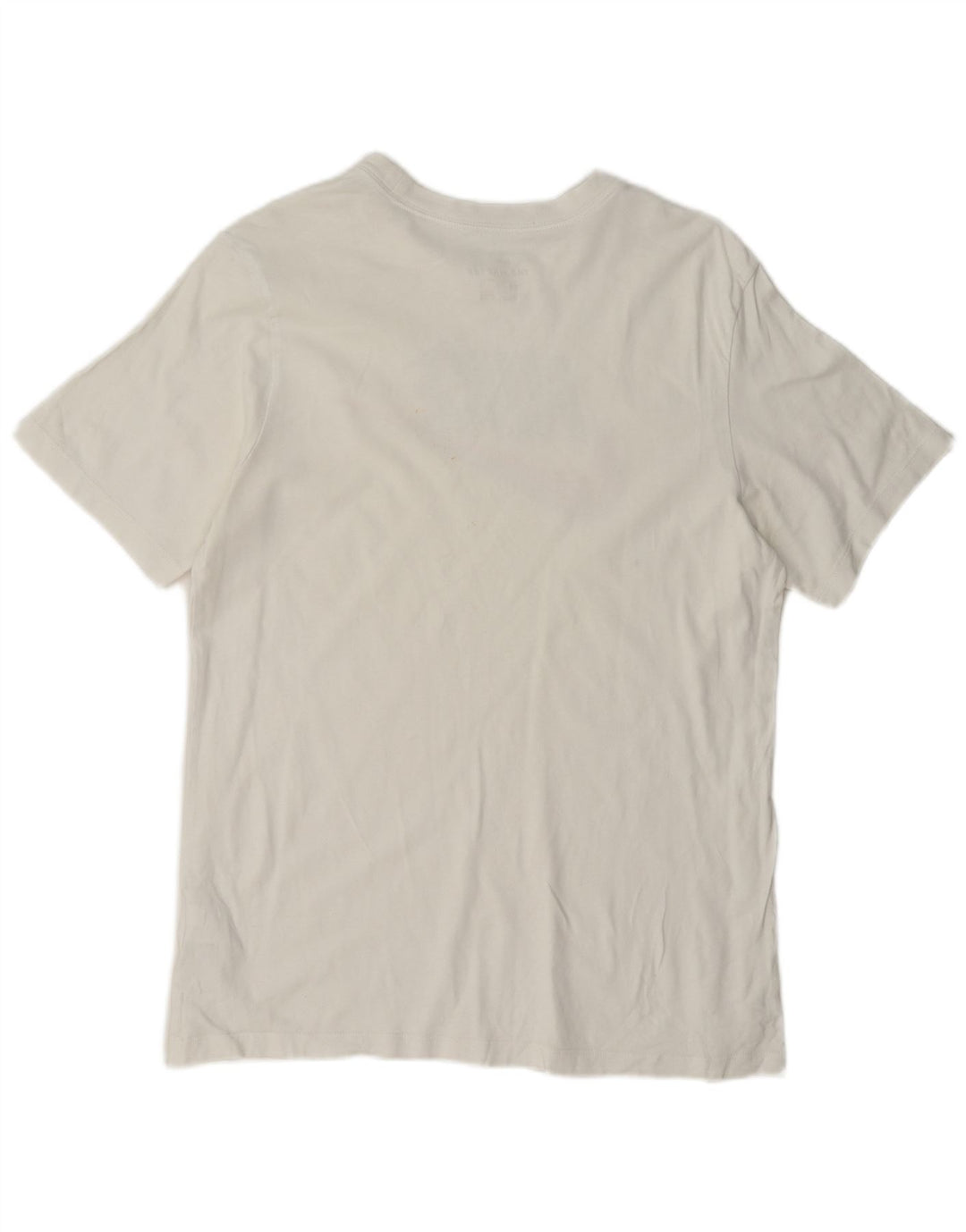 Nike Camiseta gráfica para hombre Top mediano de algodón blanco