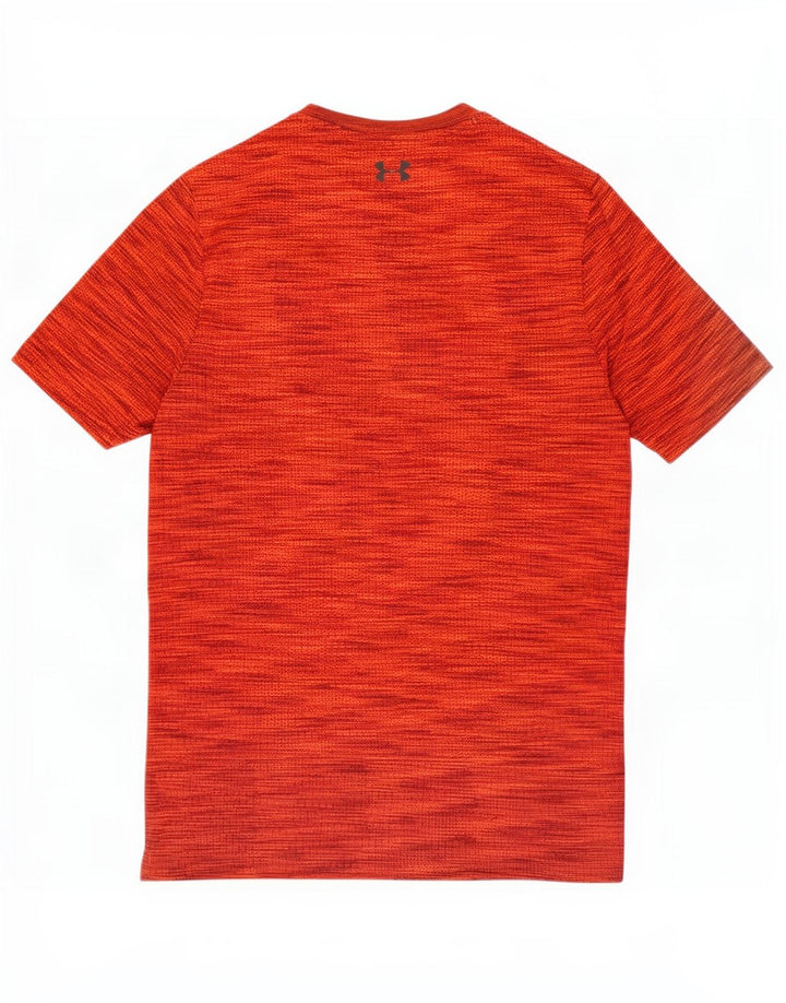 Camiseta Under Armour Hombre Top Medium Naranja Moteado