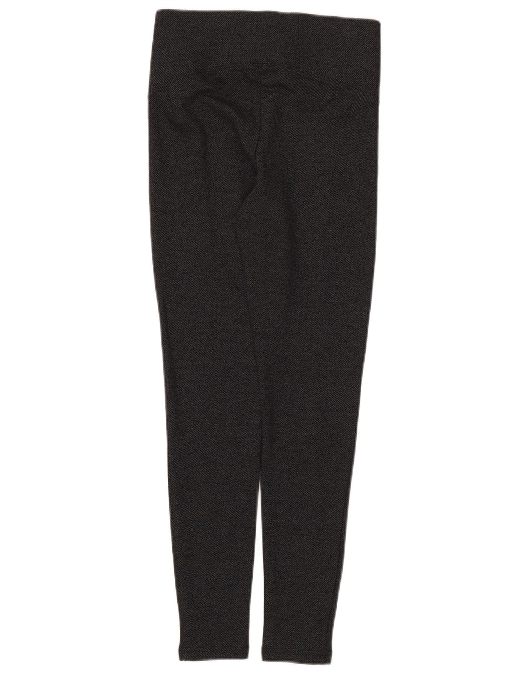 Marks & Spencer Leggings para mujer UK 8 Small Viscosa moteada negra