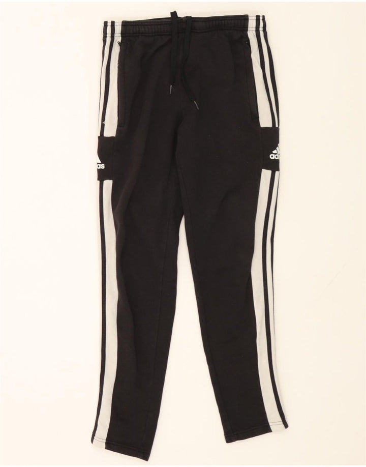 ADIDAS Womens Graphic Tracksuit Trousers Medium  Black Colourblock Cotton Vintage Adidas and Second-Hand Adidas from Messina Hembry 