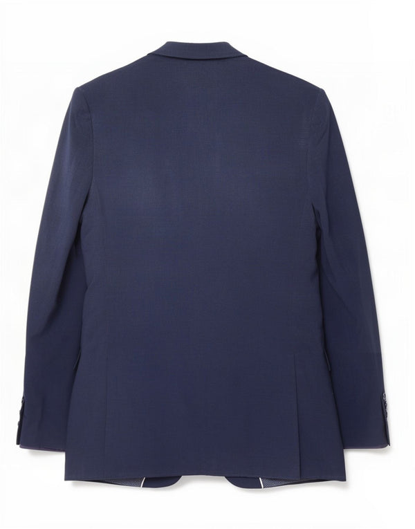 Marks & Spencer Chaqueta tipo blazer de 2 botones para hombre UK 38 Mediana lana azul marino