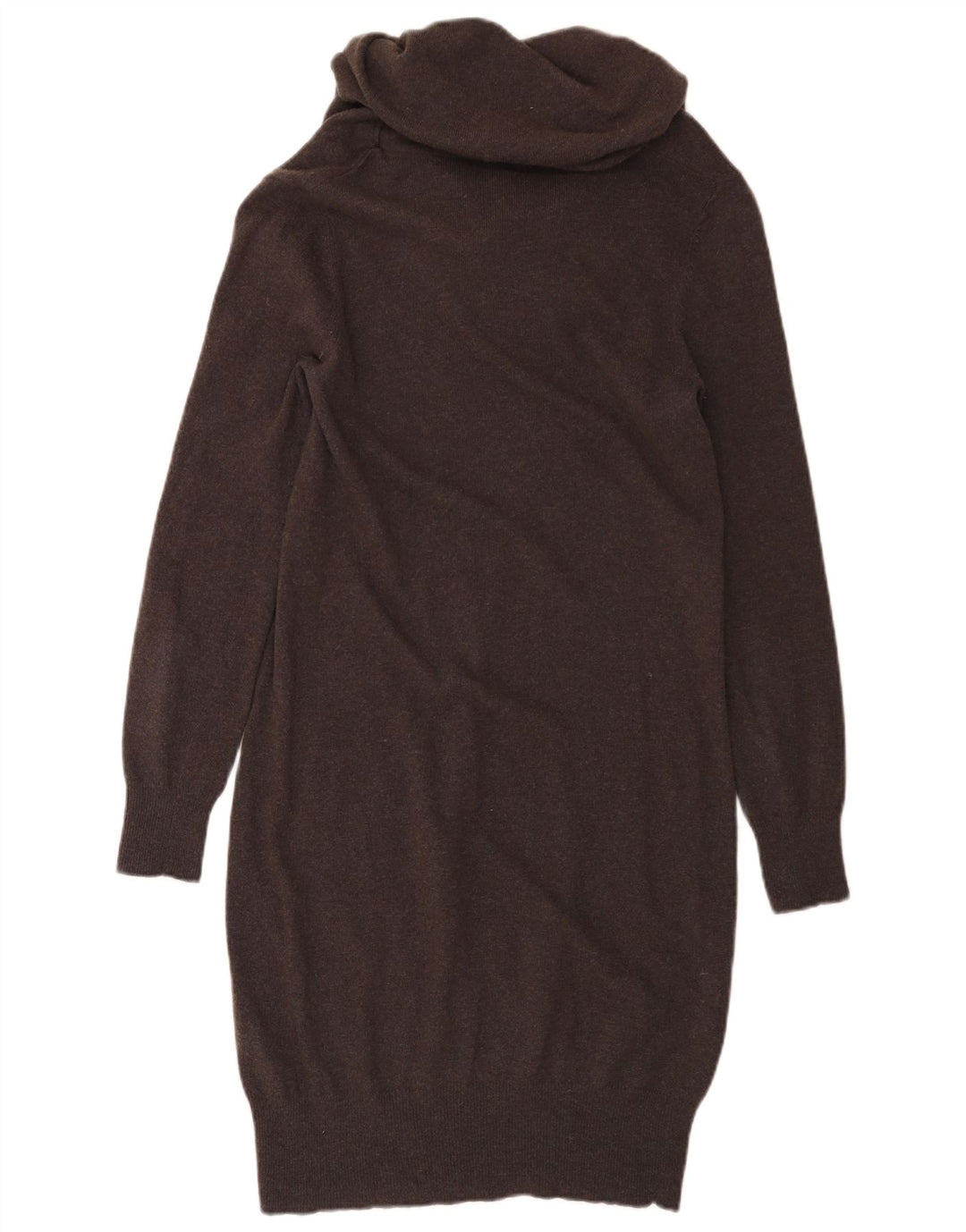 Vestido tipo jersey para mujer Jigsaw UK 12 Lana marrón medio