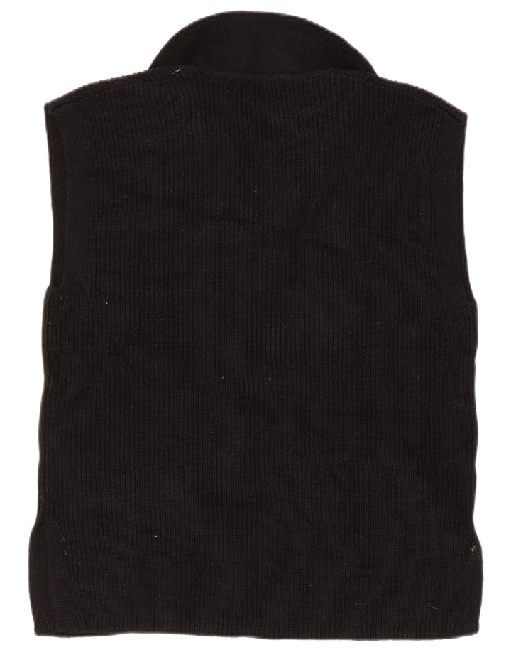 Marks & Spencer - Camiseta sin mangas para mujer, talla 40, algodón negro mediano