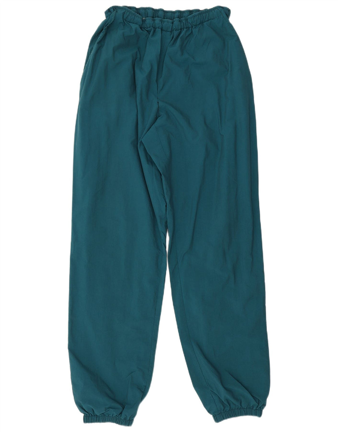 Vintage Hombre Chándal Pantalones Joggers IT 48 2XL Poliéster Azul