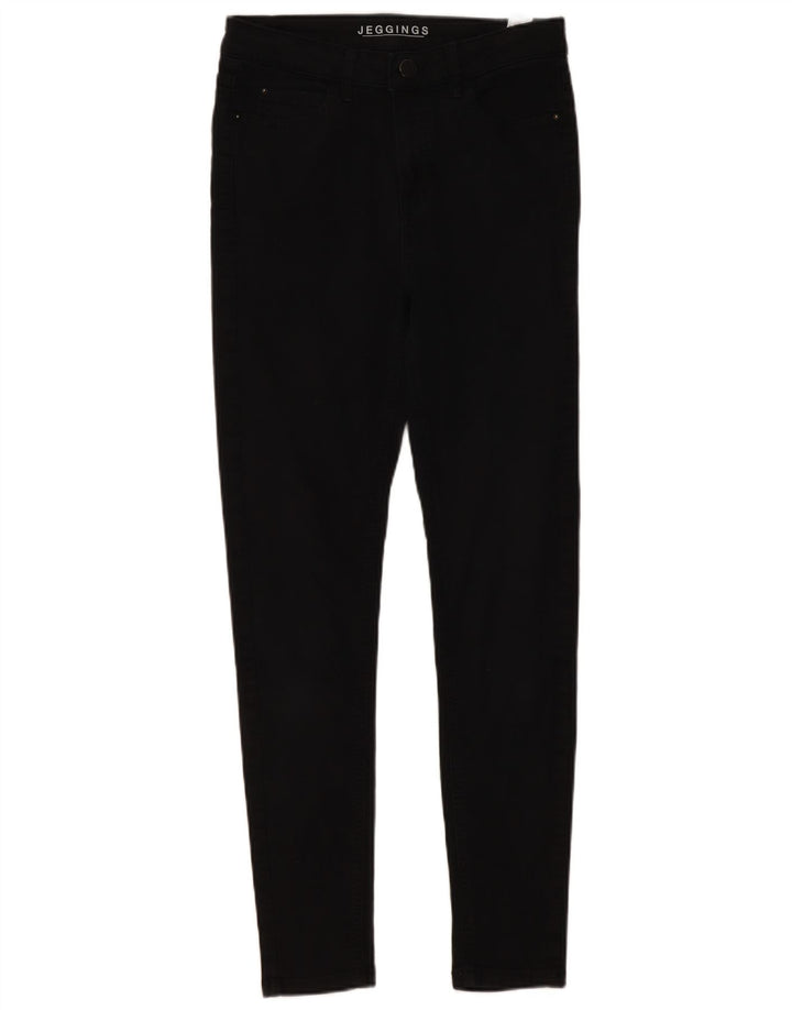 Marks & Spencer Jeans Jegging para Mujer UK 12 Medium W32 L31 Algodón Negro