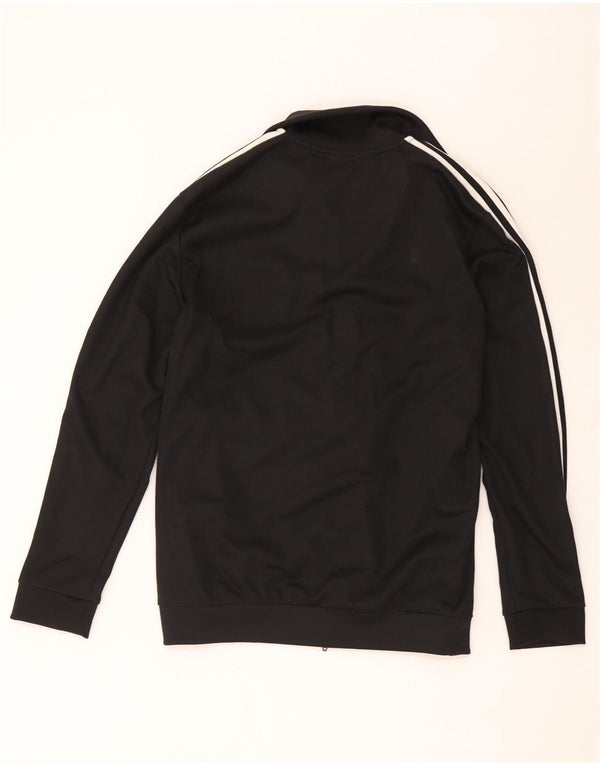 Adidas - Chaqueta de chándal para mujer, talla 40, talla grande, poliéster negro